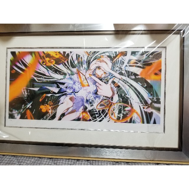 50枚限定 米山舞 直筆サイン入り 版画 「visions」 ex-visionの 50枚限定 米山舞 直筆サイン入り 版画 「visions」 ex-visionの