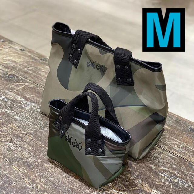 sacai KAWS Tote Medium BAG トートバッグ M camo