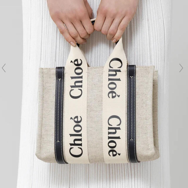 Chloe/クロエ◇woody スモールトートバッグ◇シリアルナンバー有り