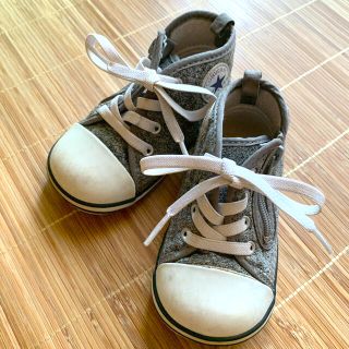 コンバース(CONVERSE)の☆ニュルん様専用☆ CONVERSE ハイカット スニーカー グレー　ファスナー(スニーカー)