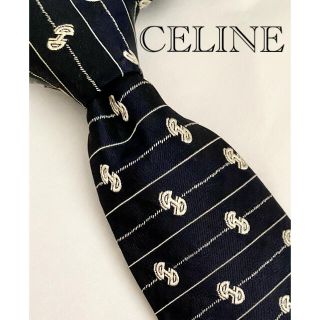 セリーヌ(celine)の【お値下げ】CELINE  セリーヌ ネクタイ シルク ハイブランド(ネクタイ)