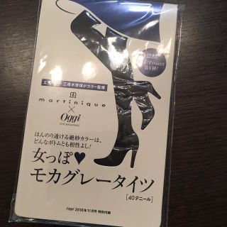 マッキントッシュフィロソフィー(MACKINTOSH PHILOSOPHY)のOggi 付録 モカグレータイツ(タイツ/ストッキング)