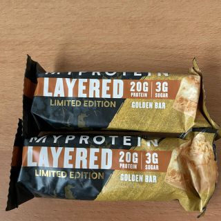 マイプロテイン(MYPROTEIN)のMY PROTEIN ゴールデンレイヤードプロテインバー　2本(ダイエット食品)