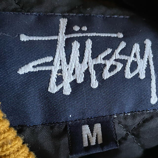 STUSSY(ステューシー)のレア　old stussy スタジャン　Mサイズ メンズのジャケット/アウター(スタジャン)の商品写真