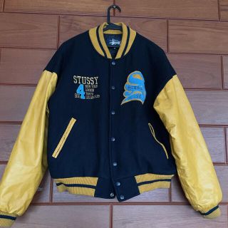 ステューシー(STUSSY)のレア　old stussy スタジャン　Mサイズ(スタジャン)