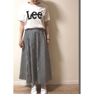 リー(Lee)のロゴプリント入りクルーネックTシャツ ୨୧(Tシャツ(半袖/袖なし))