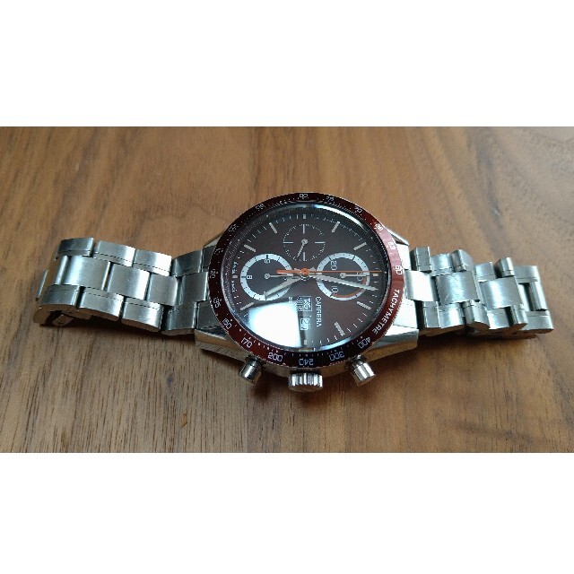 TAG Heuer(タグホイヤー)のぱーるさん専用　タグホイヤー　カレラ　ブラウン メンズの時計(腕時計(アナログ))の商品写真