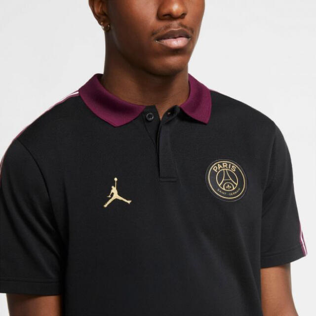 NIKE(ナイキ)の入手困難【M】 Jordan PSG パリサンジェルマン Taped Polo メンズのトップス(ポロシャツ)の商品写真