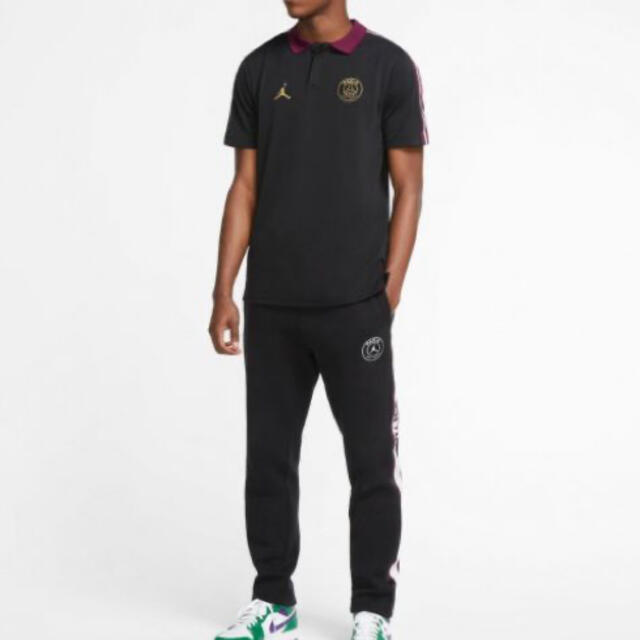 NIKE(ナイキ)の入手困難【M】 Jordan PSG パリサンジェルマン Taped Polo メンズのトップス(ポロシャツ)の商品写真