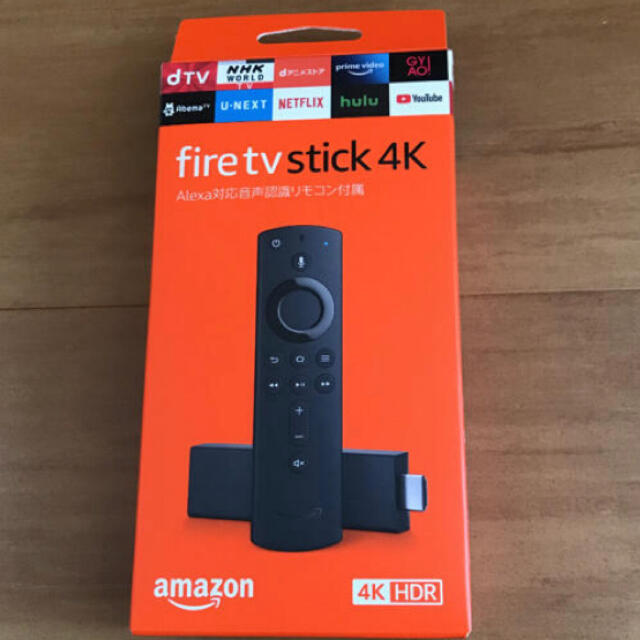 新品 未使用 未開封 fire tv stick 4K HDR リモコン