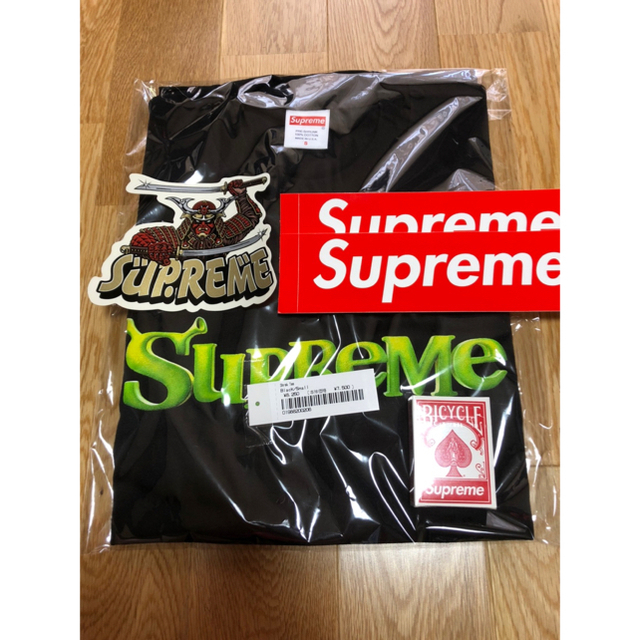 s supreme shrek tee シュレック シュプリーム ステッカー付