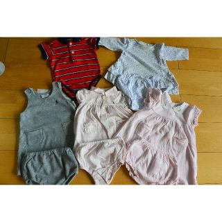 ラルフローレン(Ralph Lauren)のRALPH LAUREN☆ラルフローレン☆キッズ5点セット6~9ヵ月＆70cm(Ｔシャツ)