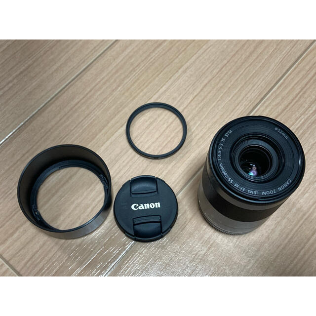 canon EF-M55-200mm F4.5-6.3 IS STM レンズ-