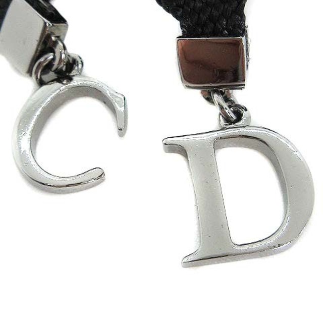 Christian Dior(クリスチャンディオール)のクリスチャンディオール チョーカー CDロゴ リボン 黒 レディースのアクセサリー(その他)の商品写真