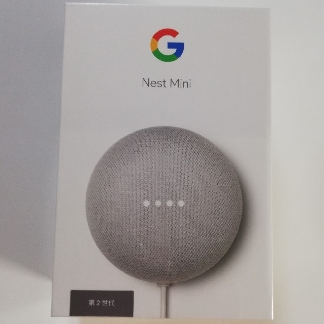 Google(グーグル)のGoogle Nest Mini スマホ/家電/カメラのオーディオ機器(スピーカー)の商品写真