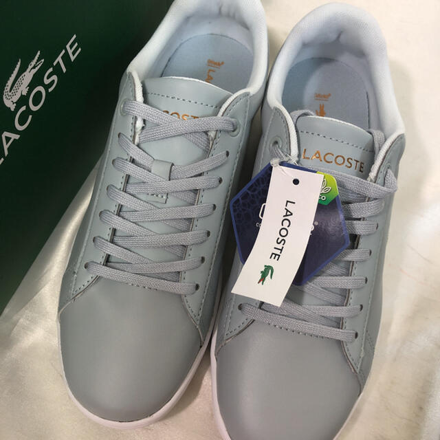 LACOSTE(ラコステ)のえいちゃん様専用 新品！24.5cm Lacoste ラコステ スニーカー レディースの靴/シューズ(スニーカー)の商品写真