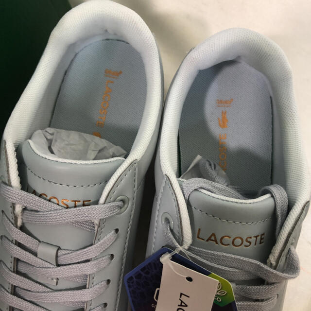 LACOSTE(ラコステ)のえいちゃん様専用 新品！24.5cm Lacoste ラコステ スニーカー レディースの靴/シューズ(スニーカー)の商品写真