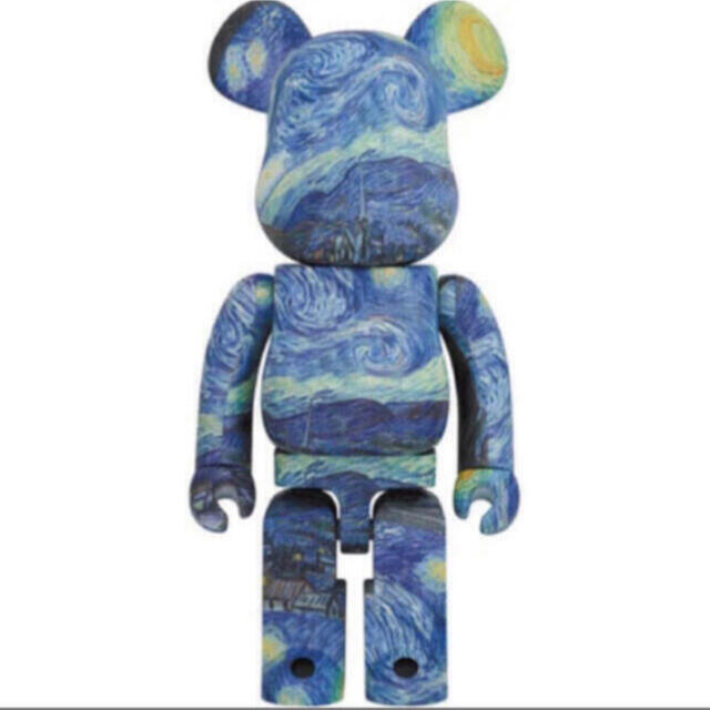 ハンドメイドStarry Night BE@RBRICK 1000％ ベアブリック ゴッホ