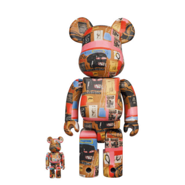 その他BE@RBRICK Warhol BASQUIAT #2 100％ 400％