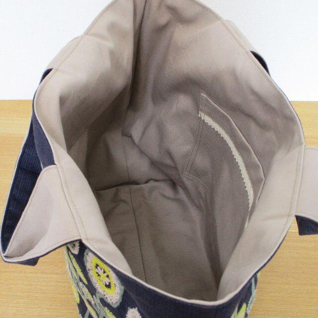 【売約済】[path] くしゅマチ大きめトート ミナペルホネン ハンドメイドのファッション小物(バッグ)の商品写真