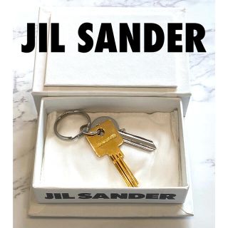 ジルサンダー(Jil Sander)の日本未発売!希少!★新品未使用★JIL SANDERキーリングシルバー&ゴールド(キーホルダー)