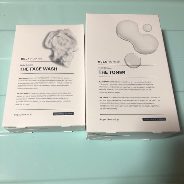 バルクオム THE TONER THE FACE WASH 化粧水+洗顔料セット