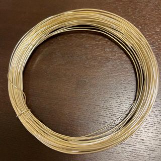 アルミワイヤー　シャンパンゴールド(各種パーツ)