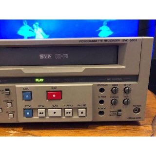 SONY - ソニー SONY 業務用S-VHSデッキ SVO-5800の通販 by みー's shop ...