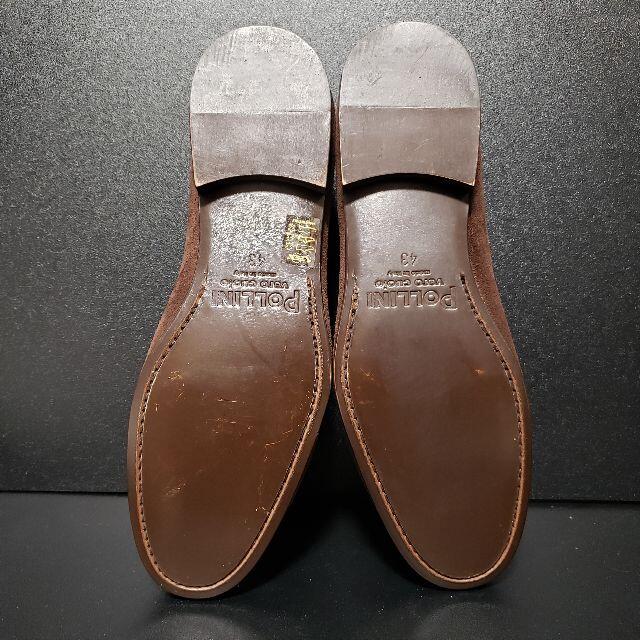 POLLINI ポリーニ 38 25cm イタリア製 白 ホワイト 美品