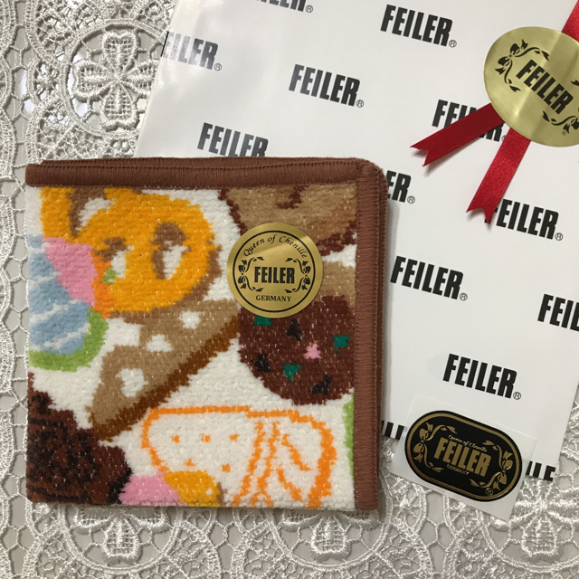 FEILER(フェイラー)の最終SALE  フェイラー　ハンカチ　　クッキーズ（廃盤品） レディースのファッション小物(ハンカチ)の商品写真