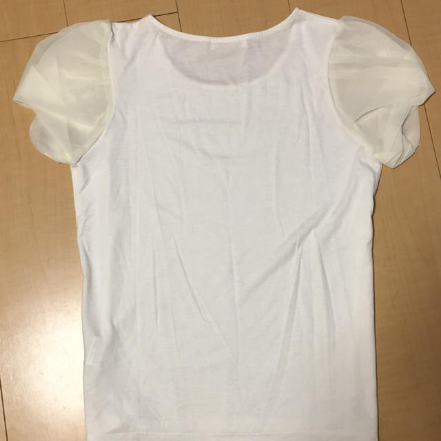 AG by aquagirl(エージーバイアクアガール)のAG by アクアガール 袖シフォンT レディースのトップス(Tシャツ(半袖/袖なし))の商品写真
