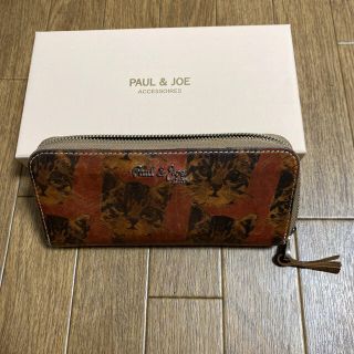 ポール&ジョーシスター(PAUL & JOE SISTER)のPaul &JOE sister 長財布　キャット柄　ポールアンドジョー(財布)