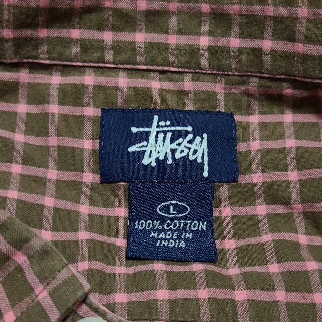 STUSSY(ステューシー)の90s ステューシー stussy チェックBDシャツ[L] メンズのトップス(シャツ)の商品写真