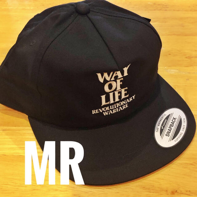 RATS EMBROIDERY CAP "WAY OF LIFE