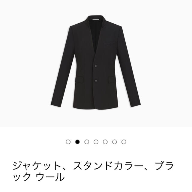 極美品ディオールオムスタンドカラージャケット44dior homme