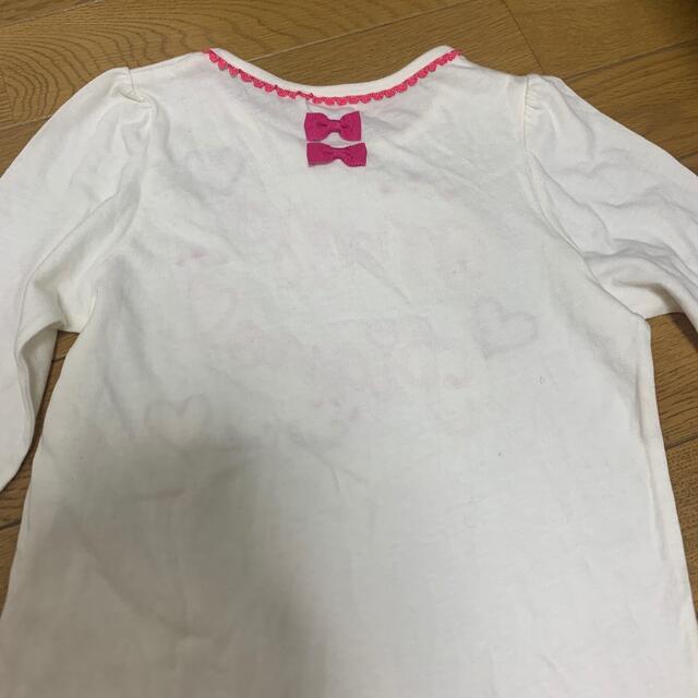 mezzo piano(メゾピアノ)のメゾピアノ　120 長袖　Tシャツ キッズ/ベビー/マタニティのキッズ服女の子用(90cm~)(Tシャツ/カットソー)の商品写真