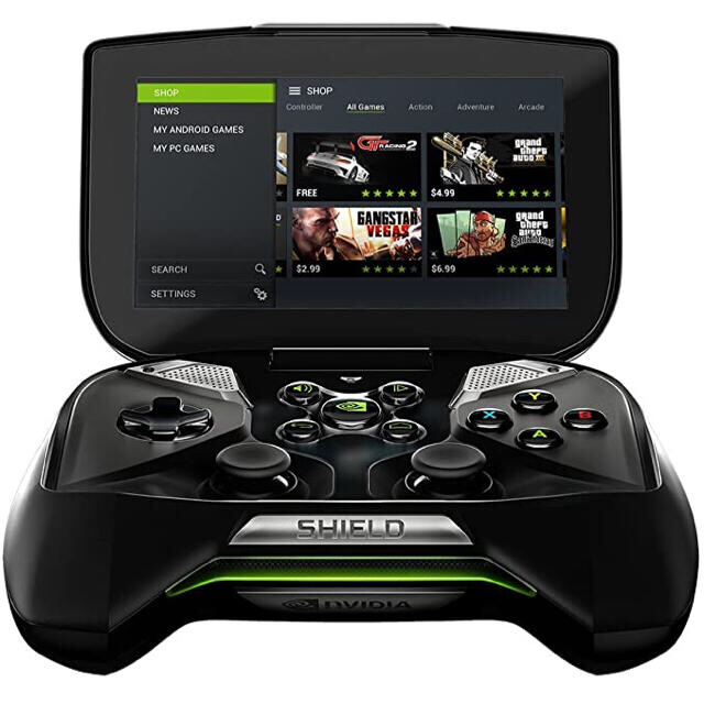 ゲームソフト/ゲーム機本体貴重！☆日本未発売！NVIDIA shield Portable ！美品！☆