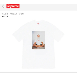 シュプリーム(Supreme)のLサイズ　新品　確実正規品　Supreme Rick Rubin Tee(Tシャツ/カットソー(半袖/袖なし))