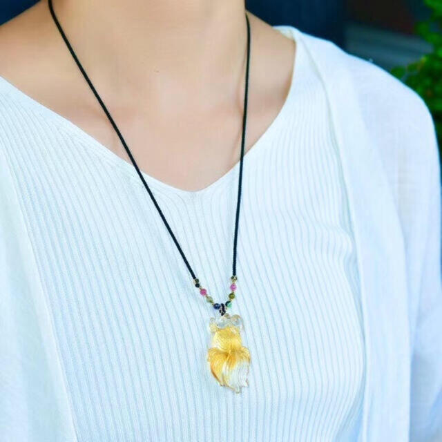 天然】シトリン ネックレス 14.7g | tritonwp.com
