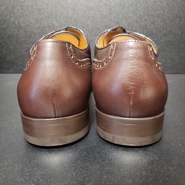 a.testoni(アテストーニ)のア・テストーニ（a.testoni） イタリア製革靴 茶 UK9 メンズの靴/シューズ(ドレス/ビジネス)の商品写真