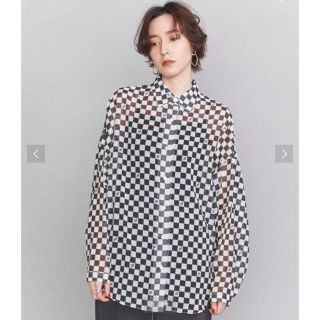 ビューティアンドユースユナイテッドアローズ(BEAUTY&YOUTH UNITED ARROWS)のビューティアンドユース別注　standalone チェッカー柄シャツ(シャツ/ブラウス(長袖/七分))