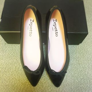 レペット(repetto)のレペット ブラック 38(バレエシューズ)