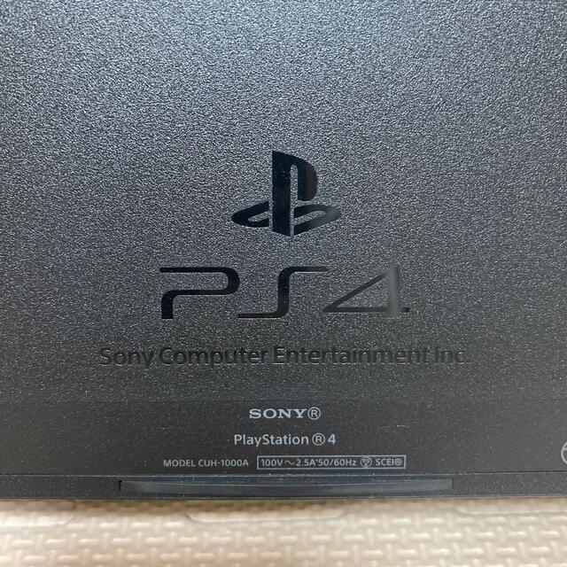 PlayStation4(プレイステーション4)のPS4 CUH-1000A 500GB 中古美品 ＋おまけのスタンド付き エンタメ/ホビーのゲームソフト/ゲーム機本体(家庭用ゲーム機本体)の商品写真