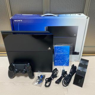 プレイステーション4(PlayStation4)のPS4 CUH-1000A 500GB 中古美品 ＋おまけのスタンド付き(家庭用ゲーム機本体)