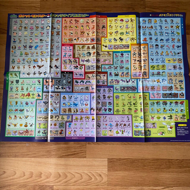 ポケモン(ポケモン)のポケモン　スタンプラリー　非売品　ポスター　5年分 エンタメ/ホビーのコレクション(ノベルティグッズ)の商品写真