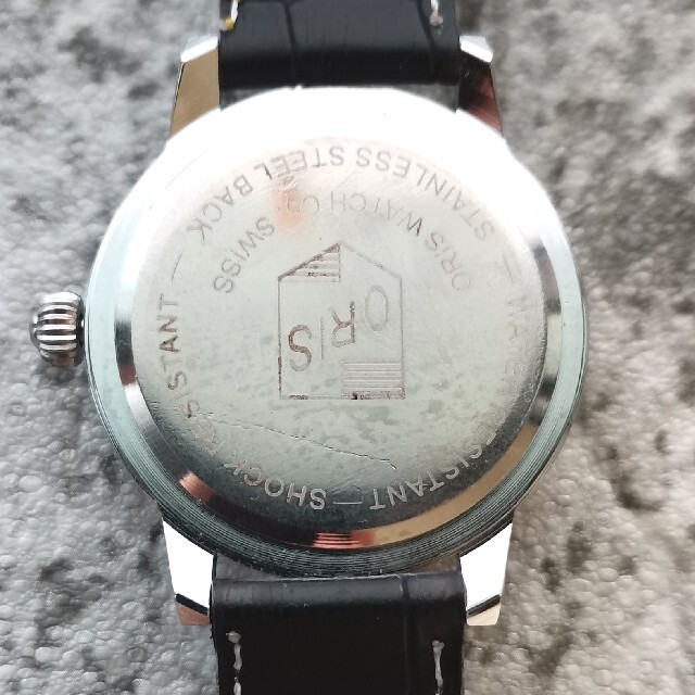 ORIS(オリス)のオリス ORIS イエロー シルバー 17石 3針 1970s 整備済 機械式 メンズの時計(腕時計(アナログ))の商品写真