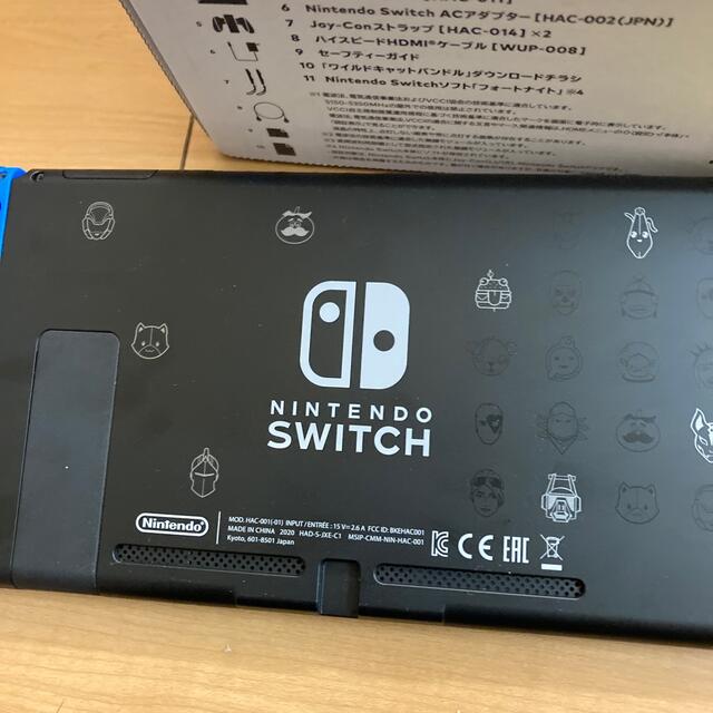 Nintendo Switch(ニンテンドースイッチ)のMAMA71様専用Switch フォートナイト Specialセット　動作品 エンタメ/ホビーのゲームソフト/ゲーム機本体(家庭用ゲーム機本体)の商品写真