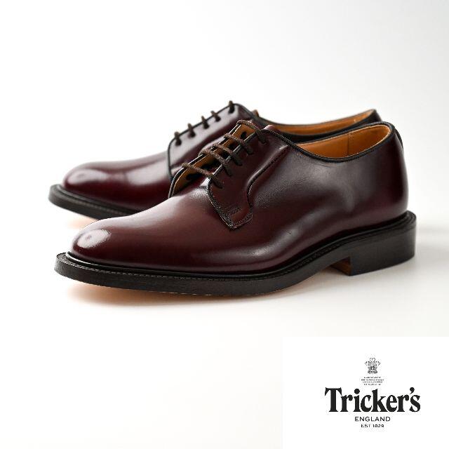 新品 Tricker's M3616 レザーダービーシューズ