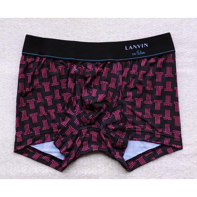 LANVIN en Bleu(ランバンオンブルー)のLANVIN en Bleu＆BROS ボクサーパンツ Ｍサイズ 2枚セット メンズのアンダーウェア(ボクサーパンツ)の商品写真