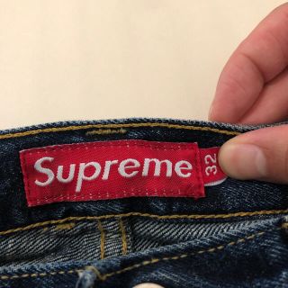 Supreme - Supreme ヴィンテージ デニム 初期 紙タグ シュプリームの